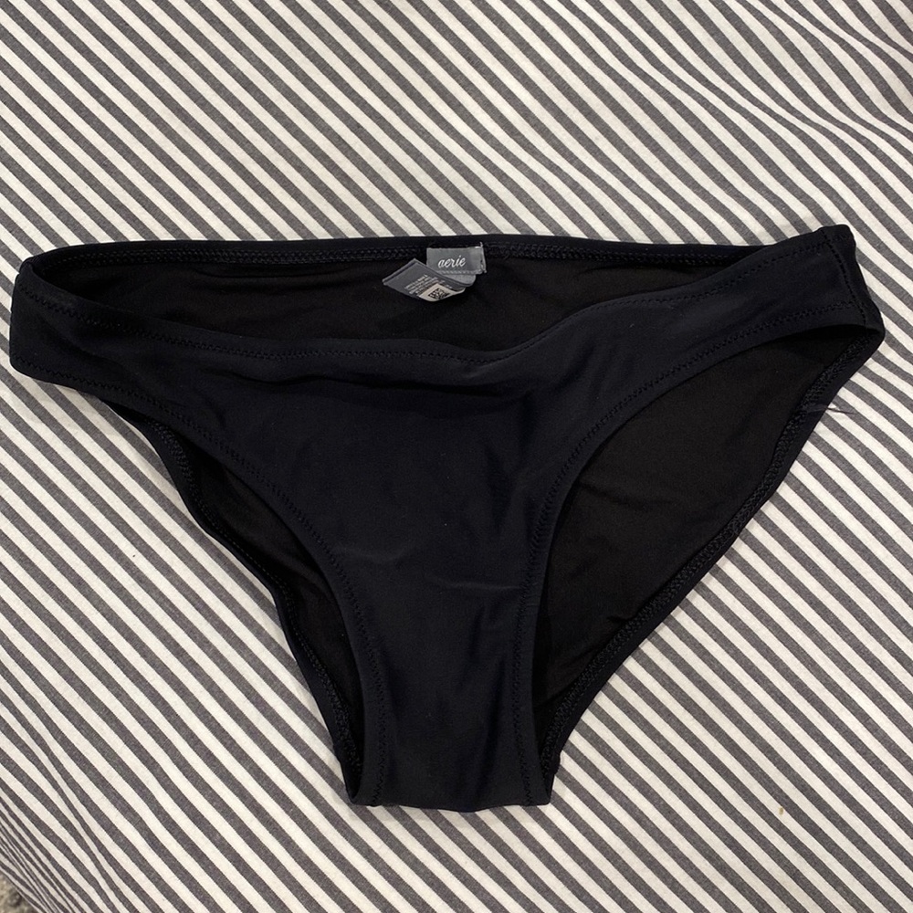 Aerie black swim bottoms